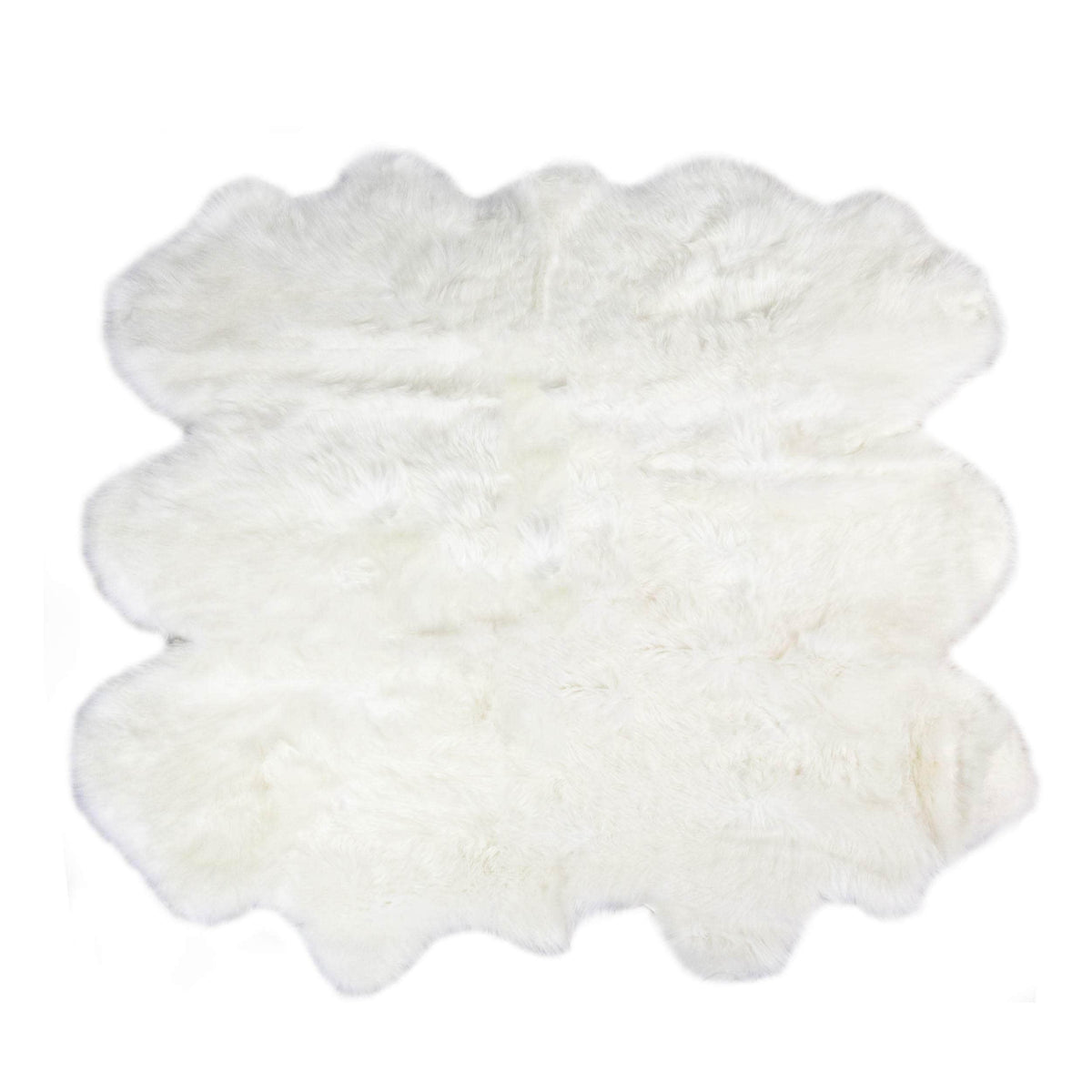 Area Rug, Genuine Sheepskin Fluffy Soft Pile Shaggy 100% for Hallways, Dining Spaces and Home Decor, 5 Size Options image 9