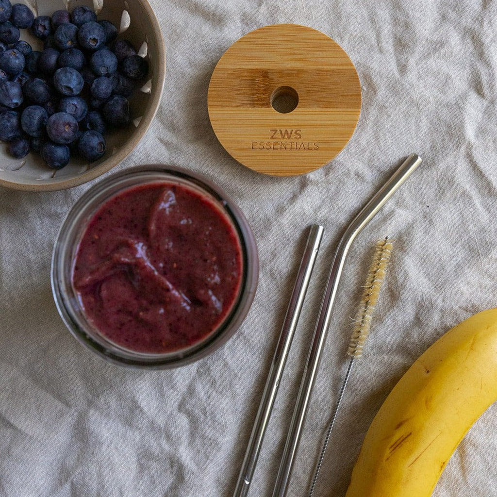 Drinkware, Bamboo Mason Jar Lid, Silicone Construction for Everyday Drinks, Home and Entertaining image 9