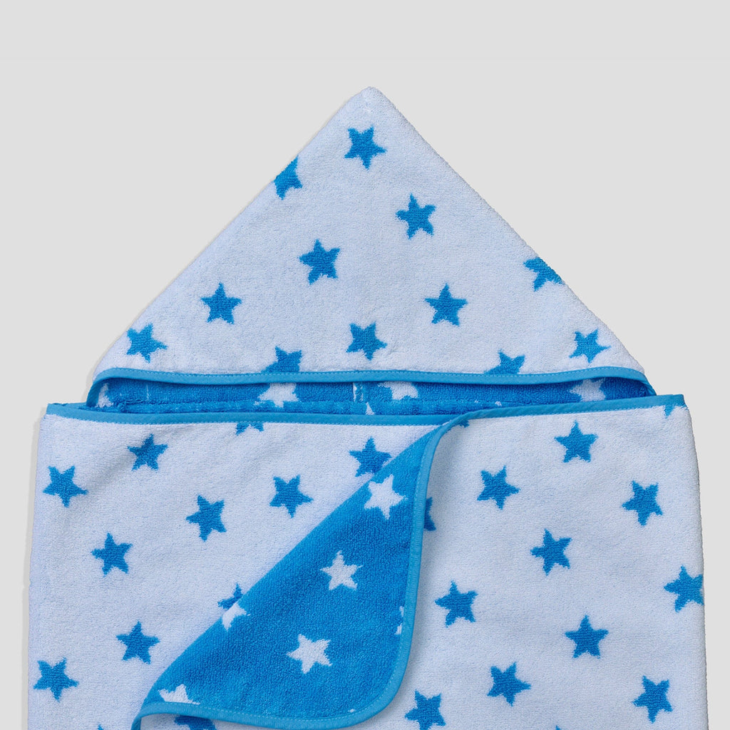 Bath Linen, Kids' Hooded Towel, Organic Cotton Shell for Daily Bathroom Routines and Guest Baths, 15 Color Options image 9