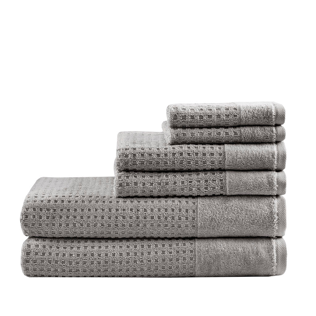 Bath Linen, Spa Waffle Cotton Waffle Jacquard, Lightweight Design, Machine-Washable Care for Home Bathrooms and Everyday Care image 9