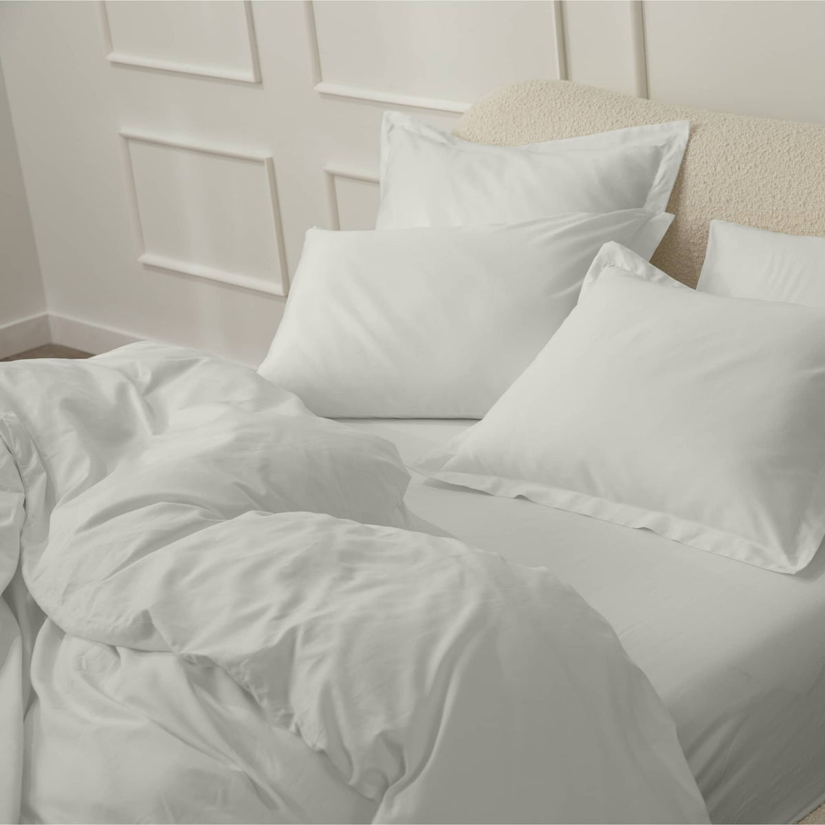 Duvet Cover Set, Sateen for Bedroom Bedding Refresh and Everyday Comfort, 3 Sizes and 7 Colors image 9