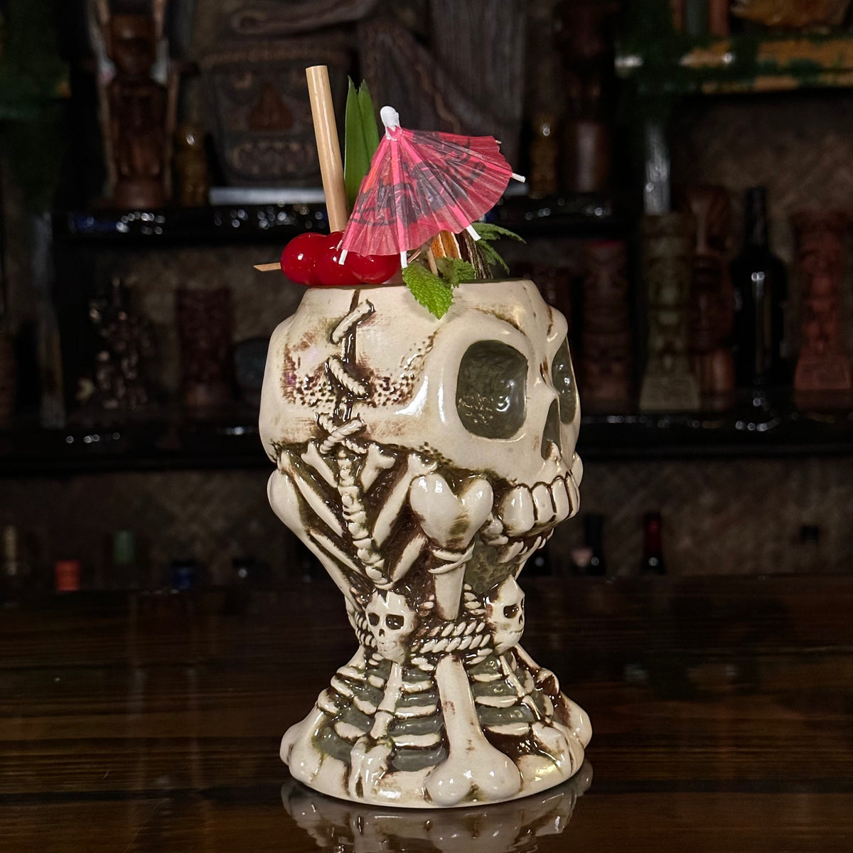 Coffee Mug, Jeff Granito's Calix Mortis II ceramic Tiki for Kitchen Tables, Workspaces and Daily Hydration, 3 Type Options image 9