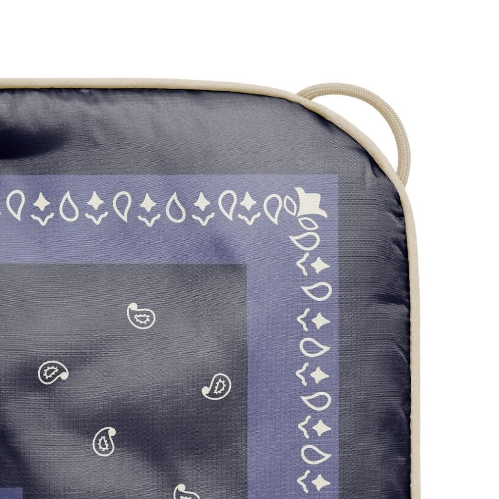 Puffy Blanket, Original Midnight Mesa Bandana, Weather-Resistant Shell for Outdoor Seating, Travel and Camping Comfort image 9
