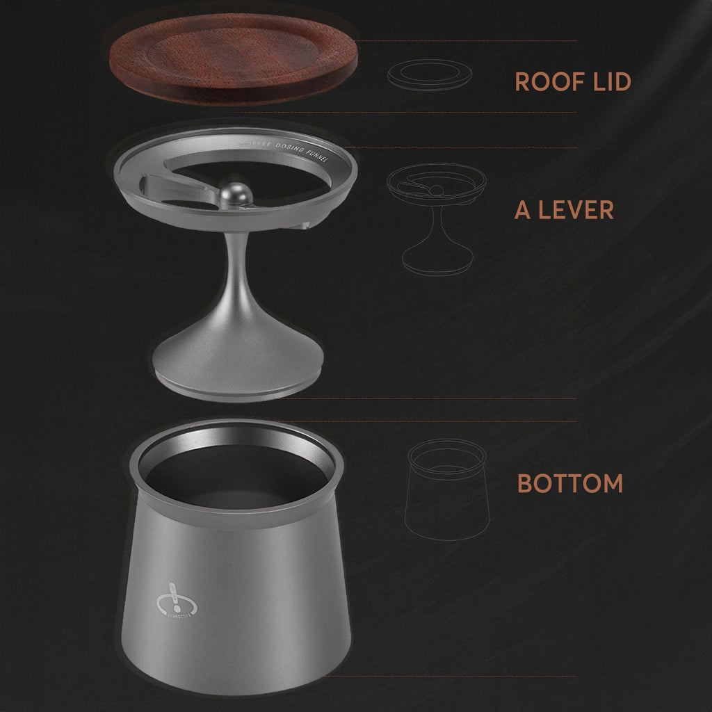 Drinkware, Stainless Steel Magnetic Dosing Cup 58MM for Kitchen Tables, Workspaces and Daily Hydration, 3 Color Options image 9