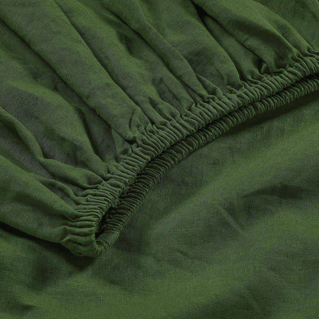 Bed Sheet Set, LuxeWeave Linen, Breathable Construction, Hypoallergenic Comfort for Everyday Bedroom Comfort and Guest Rooms image 9