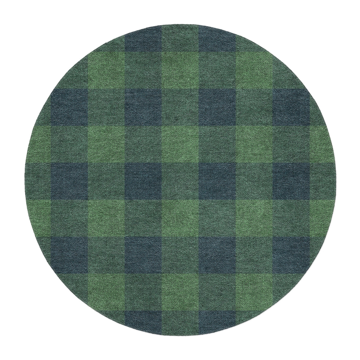 Area Rug, Buffalo Plaid Green & Navy for Hallways, Dining Spaces and Home Decor, 10 Size Options image 9