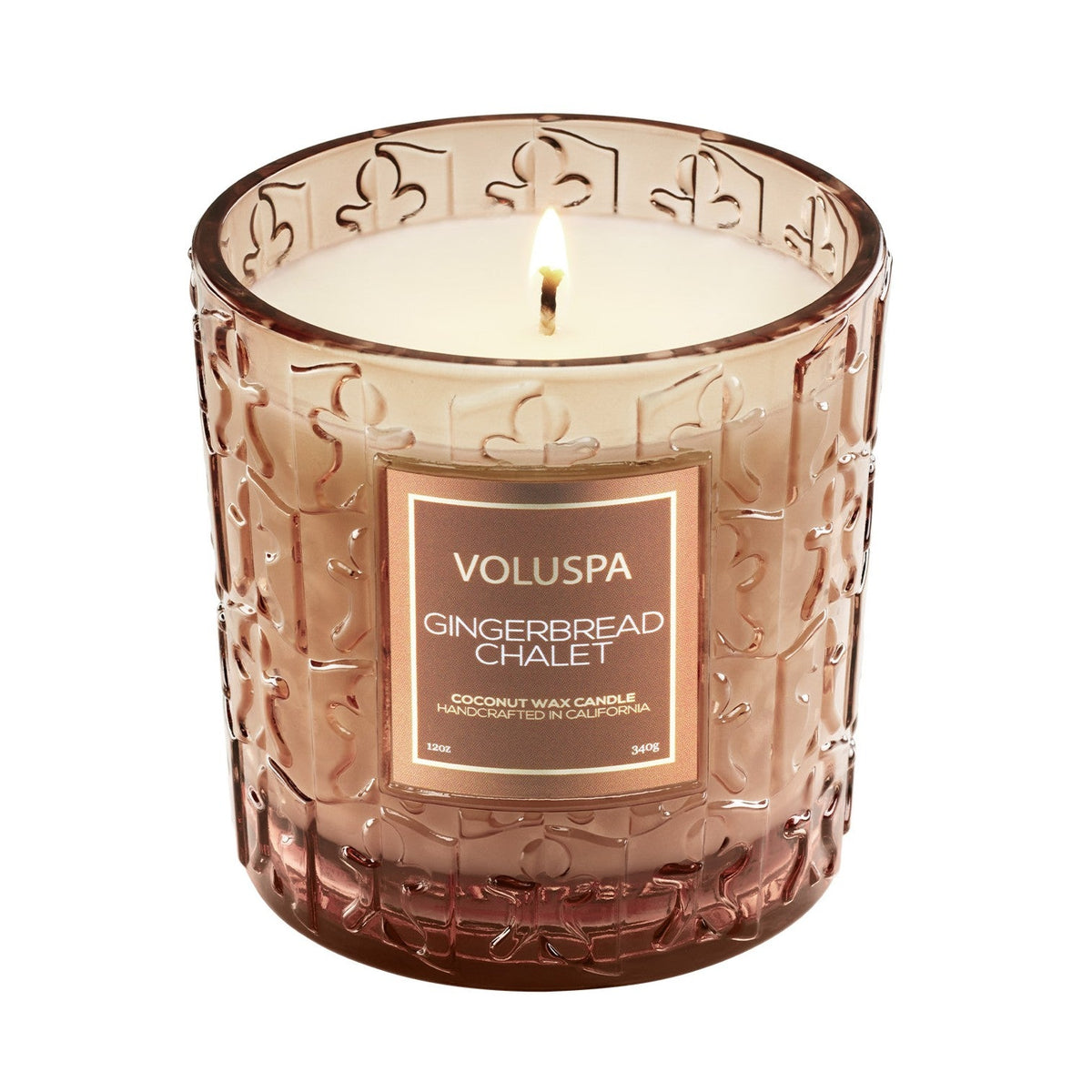 Decorative Candle, Gingerbread Chalet Classic Luxe for Entryways, Mantels and Everyday Home Ambience image 9