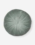 Bed Pillow, Monroe Velvet Round for Sleeping, Reading and Bedroom Comfort, 6 Color Options image 9