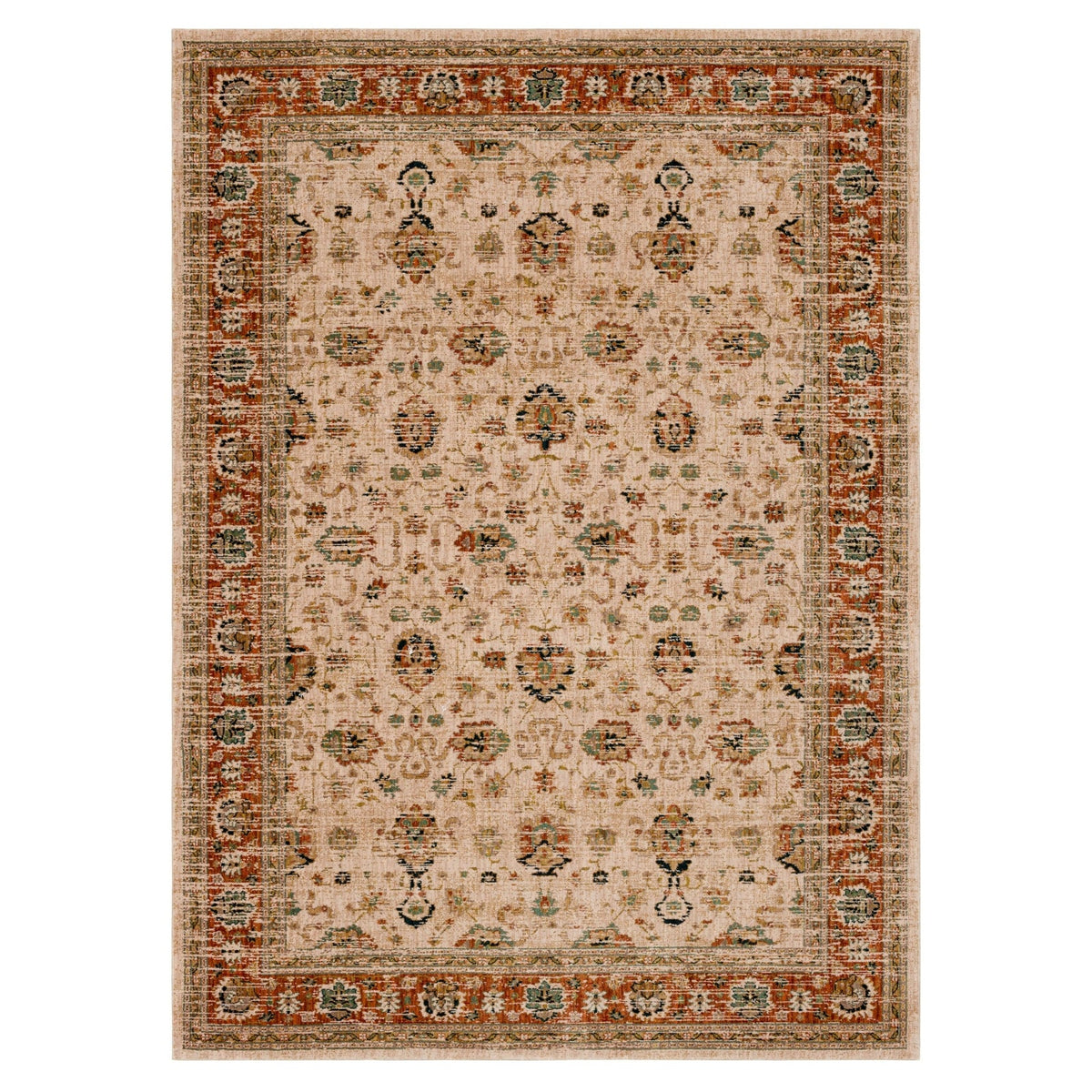 Area Rug, Spice Market Koyna Cream for Hallways, Dining Spaces and Home Decor, 6 Size Options image 9