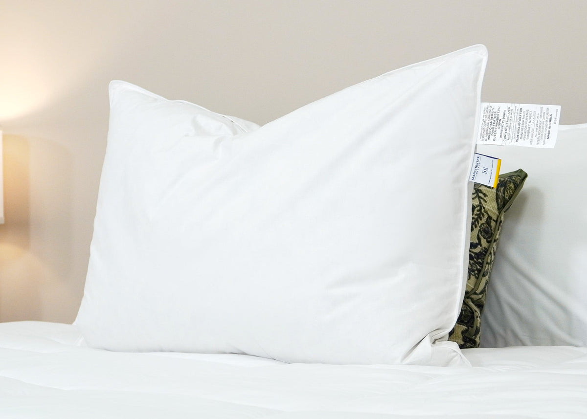Bed Pillow, Down Dreams Classic Soft , Featured at Many, Breathable Construction for Everyday Sleep and Guest Room Bedding, 4 Size Options image 9