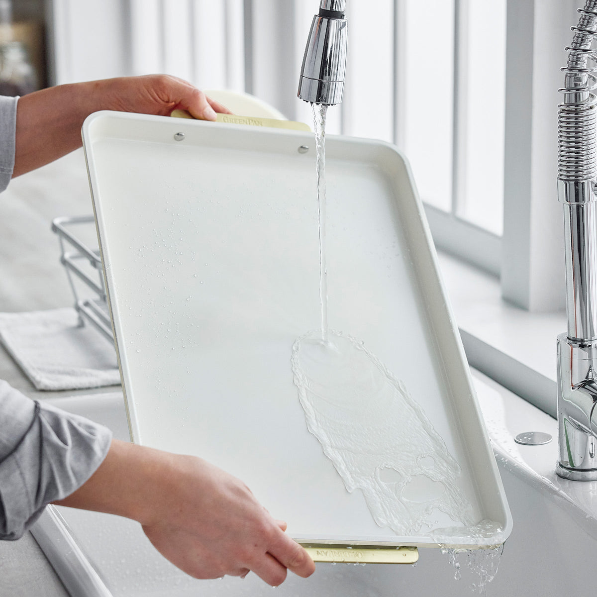 Baking Sheet, Reserve 13" x 18" Half Pan Cream for Sheet Pan Meals, Pastries and Home Baking image 9