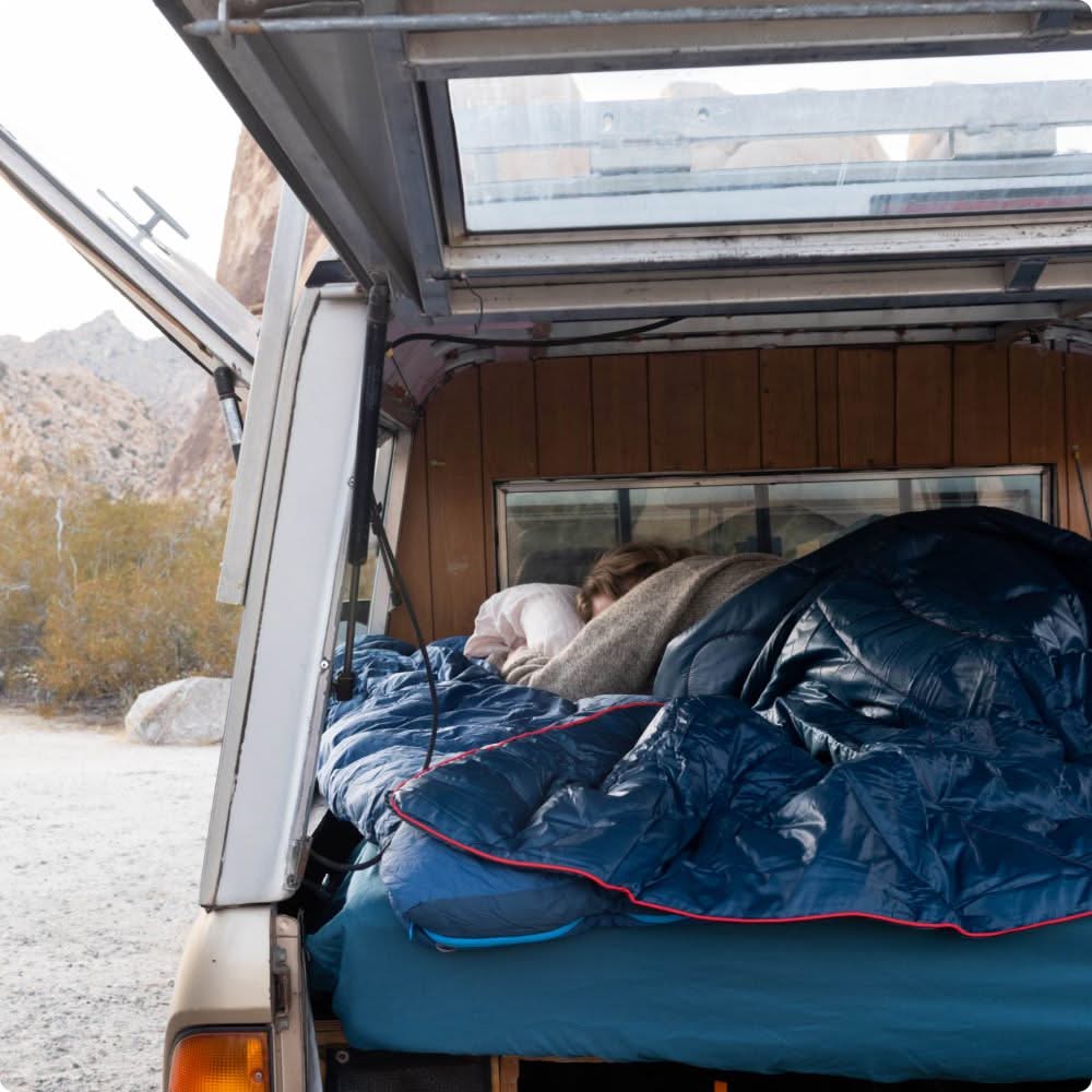 Puffy Blanket, Original Deepwater, Weather-Resistant Shell for Camping, Cabins and Outdoor Relaxation image 9