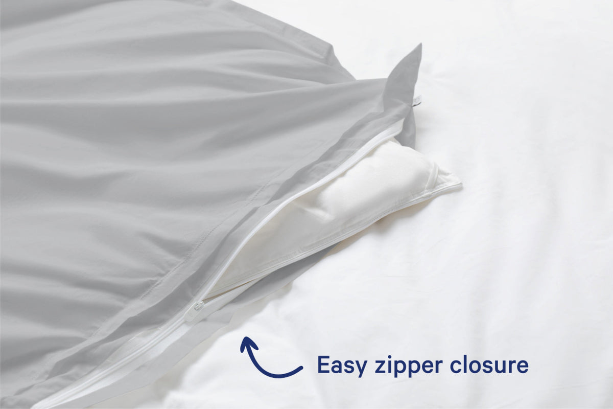 Duvet Cover, Percale for Bedroom Layering, Comforter Covers and Everyday Bedding, 3 Sizes and 6 Colors image 9