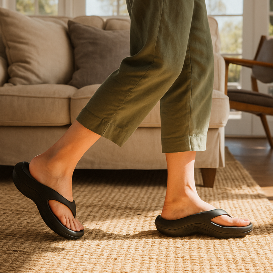 Bed Pillow, Arch Support Flip Flops for Everyday Sleep and Guest Room Bedding, 9 Sizes and 3 Colors image 9