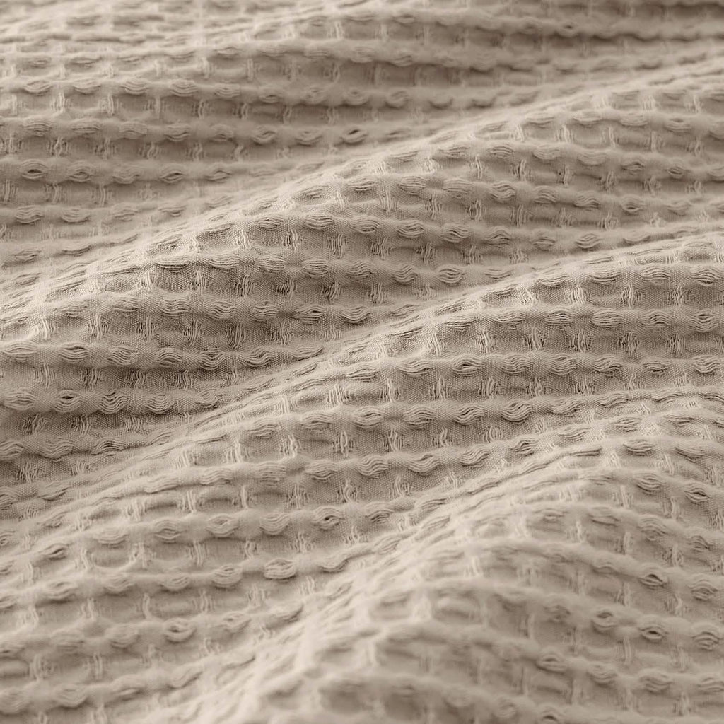 Bed Comforter, Cotton Waffle Weave Set, Breathable Construction for Everyday Bedding and Comfortable Sleep, 5 Sizes and 12 Colors image 9