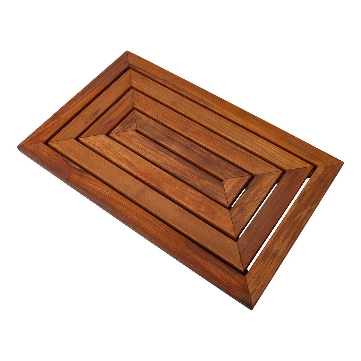 Teak Shower Mat, Aromi Oiled 31.4″ x 19.6″ for Bath Floors, Shower Areas and Everyday Bathroom Use image 10