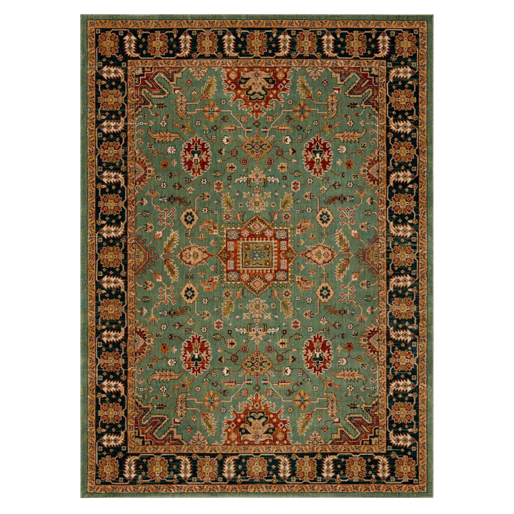 Area Rug, Spice Market Deir Aquamarine for Living Rooms, Bedrooms and Entryways, 6 Size Options image 10