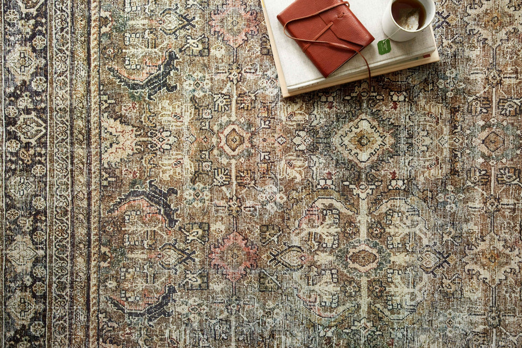 Area Rug, Layla LAY 03 Olive Charcoal for Hallways, Dining Spaces and Home Decor, 11 Size Options image 10