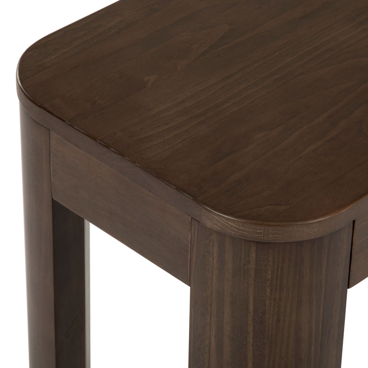 Dining Bench, Contour 46", Solid Wood Construction for Dining Rooms, Kitchen Tables and Everyday Seating, 2 Sizes and 3 Colors image 10