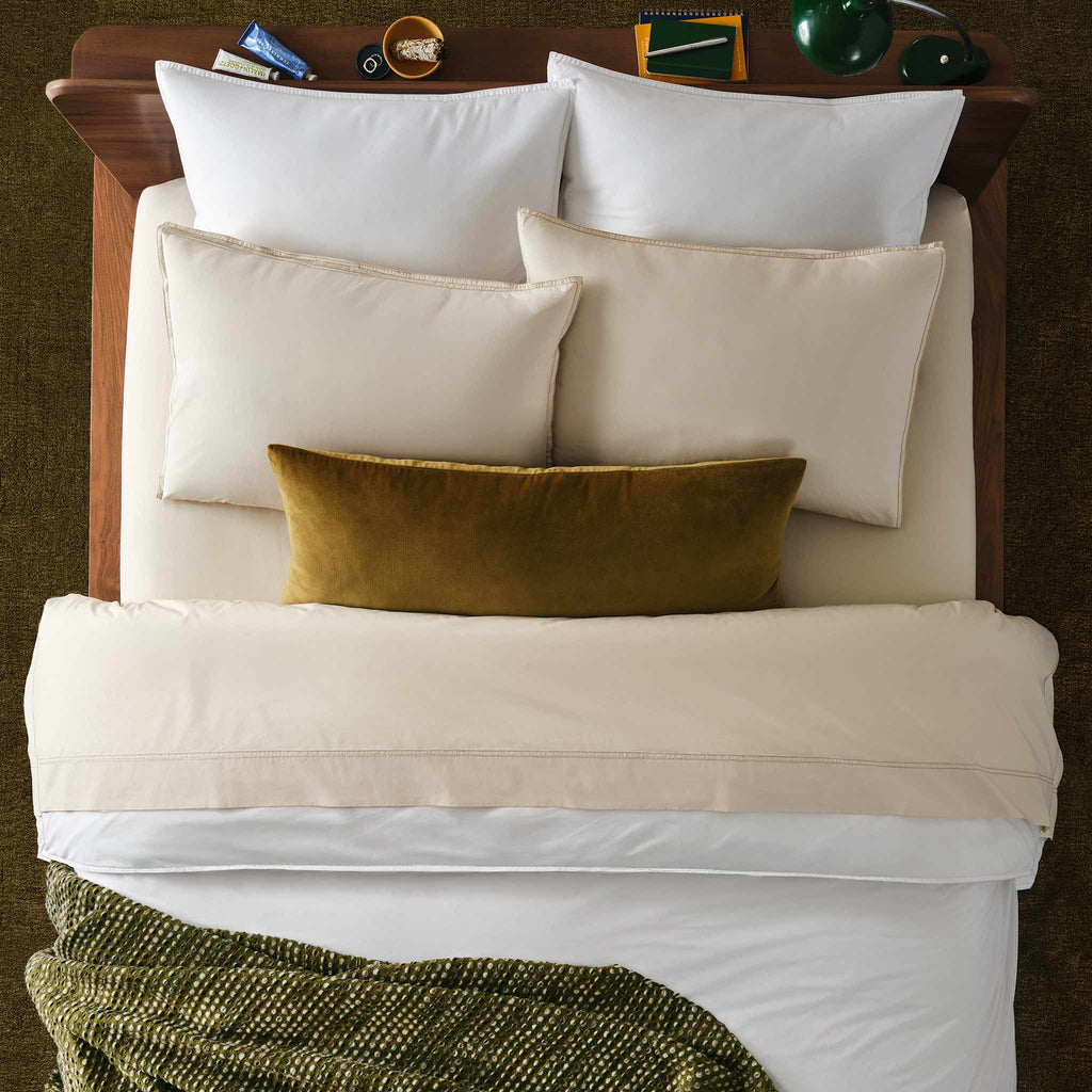 Bed Sheet Set, Washed Classic Percale Core Last Call, Breathable Construction for Master Bedrooms, Guest Beds and Daily Use image 10