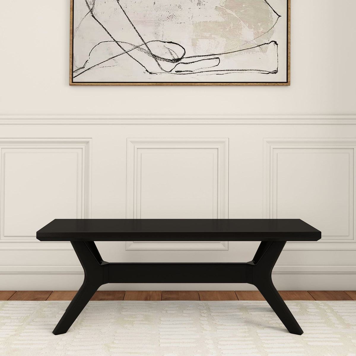 Dining Bench, Verso 48" for Dining Rooms, Kitchen Tables and Everyday Seating, 2 Sizes and 5 Colors image 10