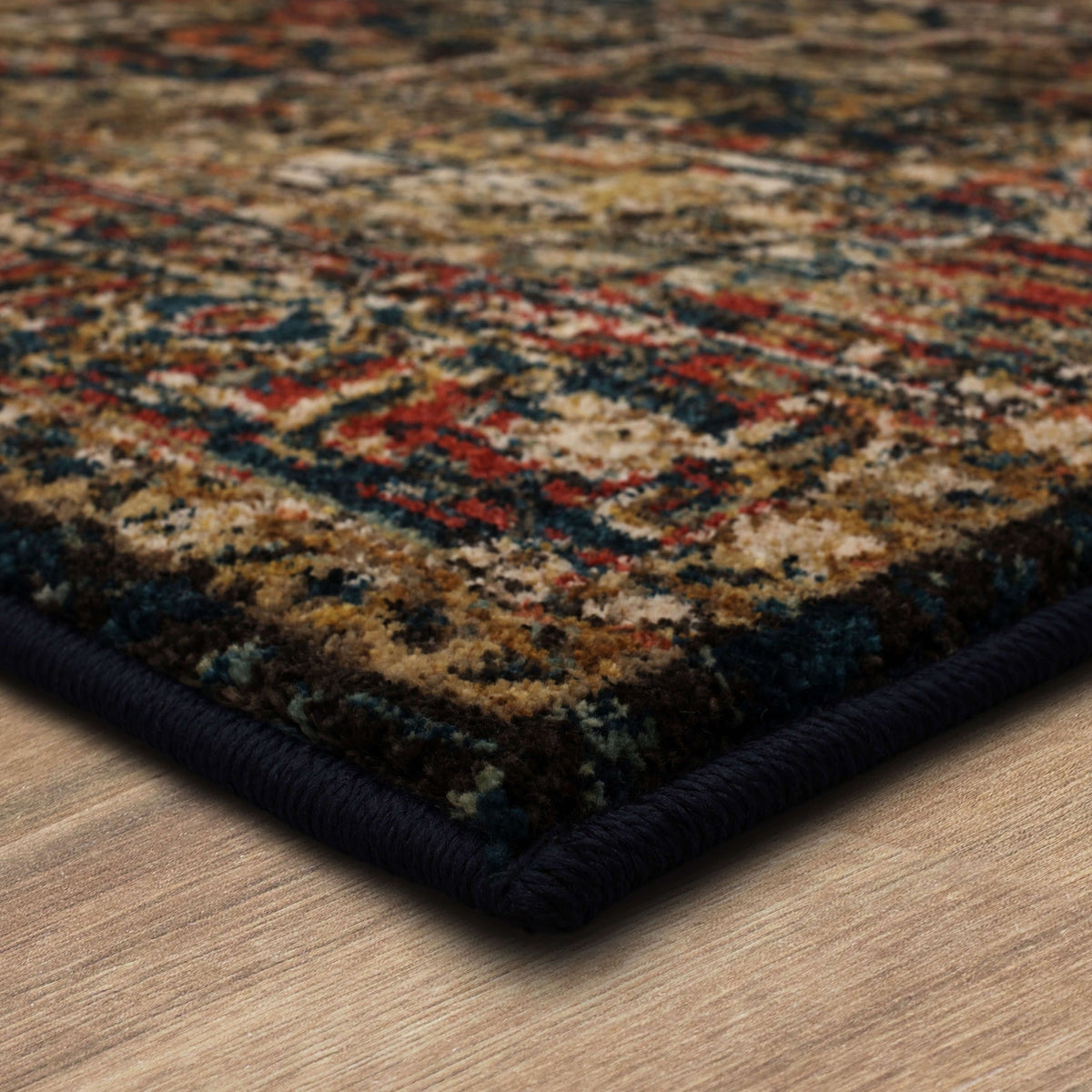 Area Rug, Spice Market Alcantara Sapphire for Living Rooms, Bedrooms and Entryways, 5 Size Options image 10