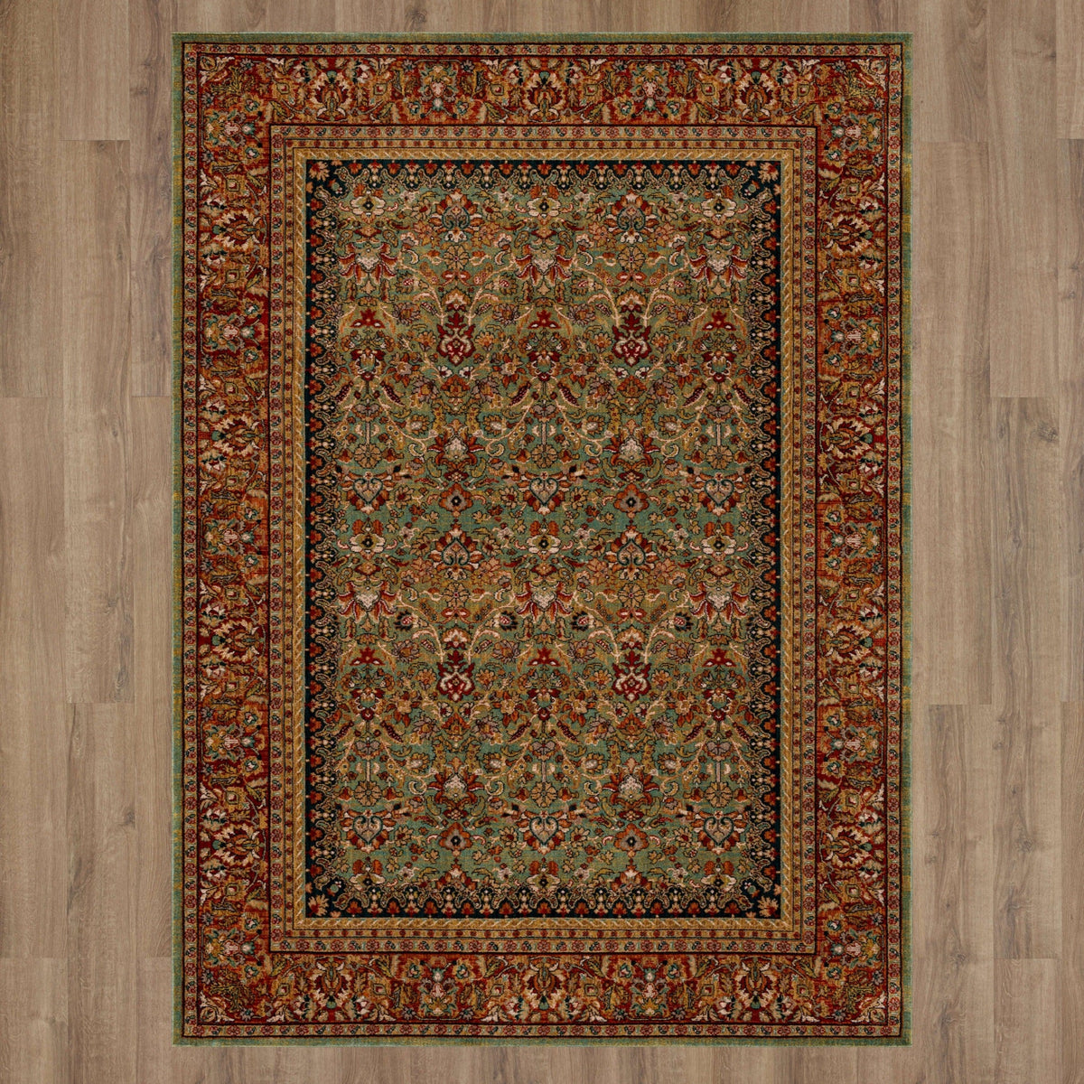 Area Rug, Spice Market Tigris Aquamarine for Living Rooms, Bedrooms and Entryways, 5 Size Options image 10