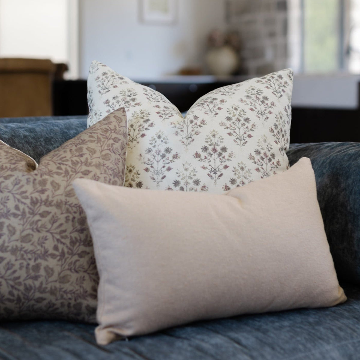 Decorative Pillow Cover Set, Afton 18" 20" 22" 24", Machine-Washable Care for Bedroom Styling and Living Room Decor, 5 Size Options image 10