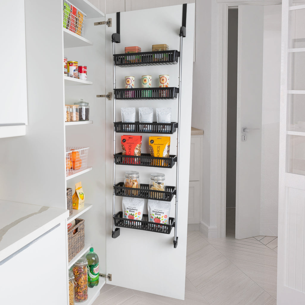 Home Storage Organizer, Over Door Pantry Multiple Sizes for Closets, Shelves and Everyday Organization, 3 Sizes and 5 Colors image 10