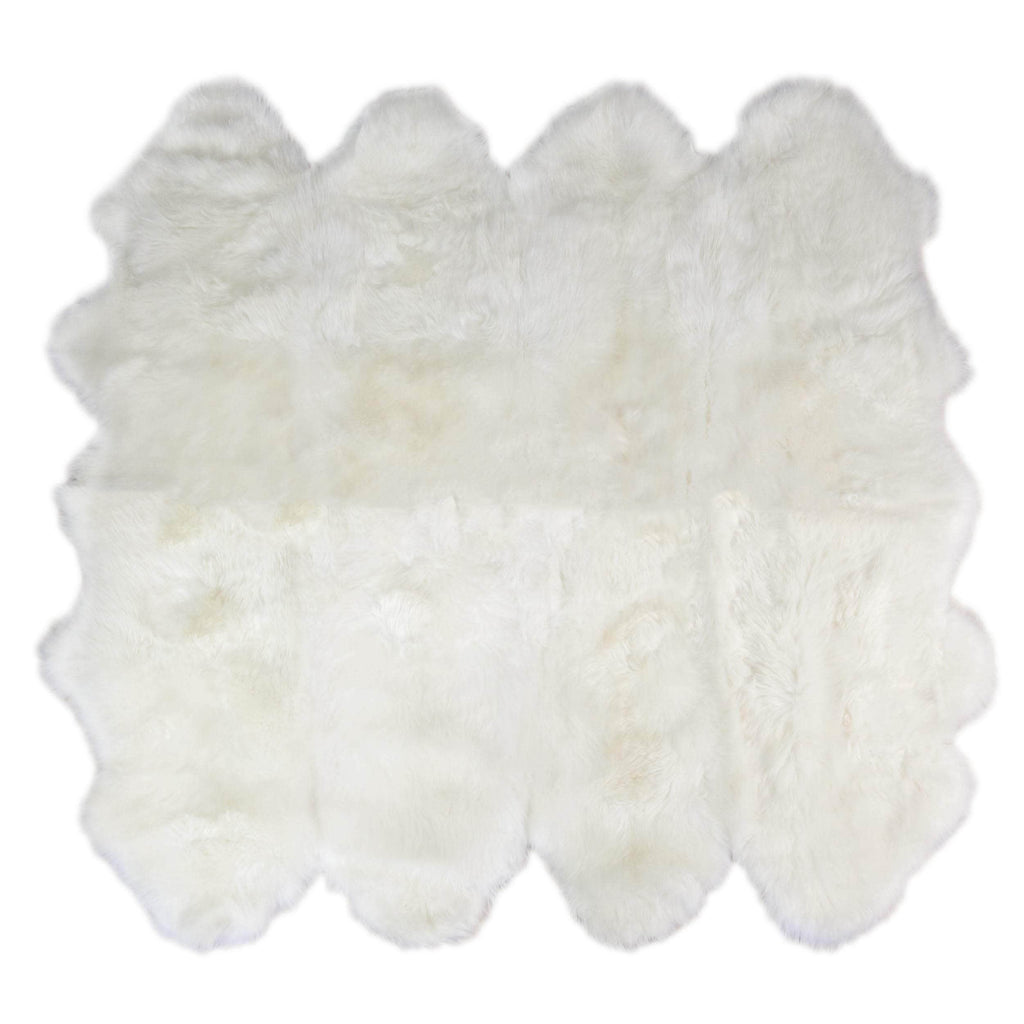 Area Rug, Genuine Sheepskin Fluffy Soft Pile Shaggy 100% for Hallways, Dining Spaces and Home Decor, 5 Size Options image 10