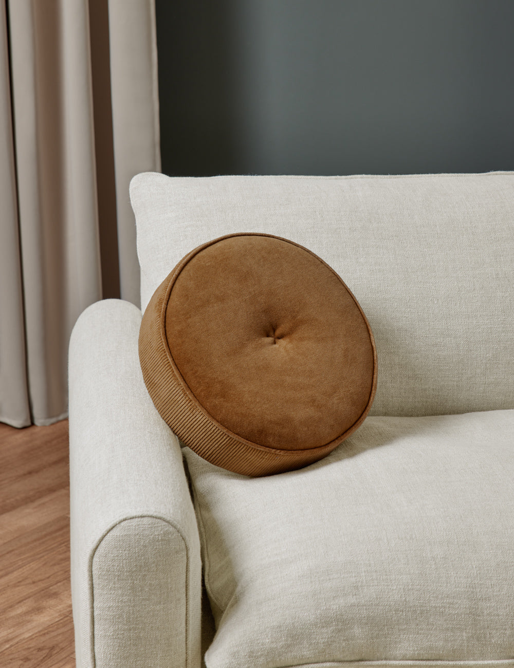 Bed Pillow, Velvet Disc for Everyday Sleep and Guest Room Bedding, 5 Color Options, Designed for Sleeping, Reading and Bedroom Comfort image 10