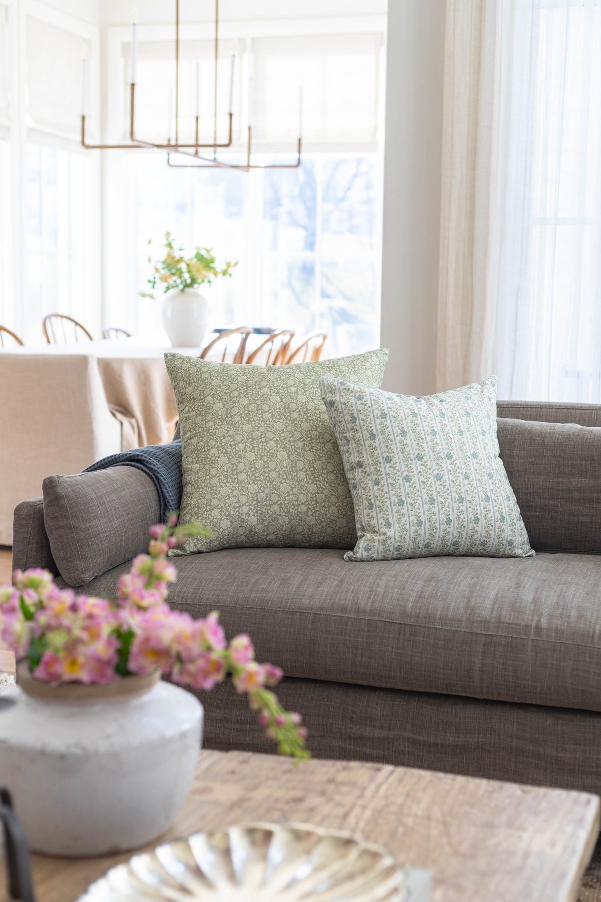 Decorative Pillow Cover Set, Rue 18" 22" 12x20", Machine-Washable Care for Bedroom Styling and Living Room Decor, 3 Size Options image 10