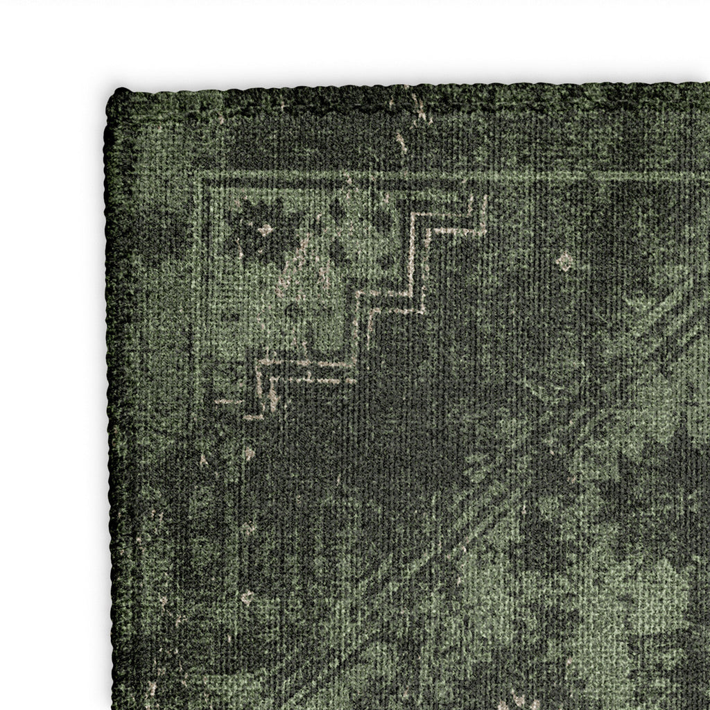 Area Rug, Montezuma Green for Living Rooms, Bedrooms and Entryways, 10 Size Options, Designed for Hallways, Dining Spaces and Home Decor image 10