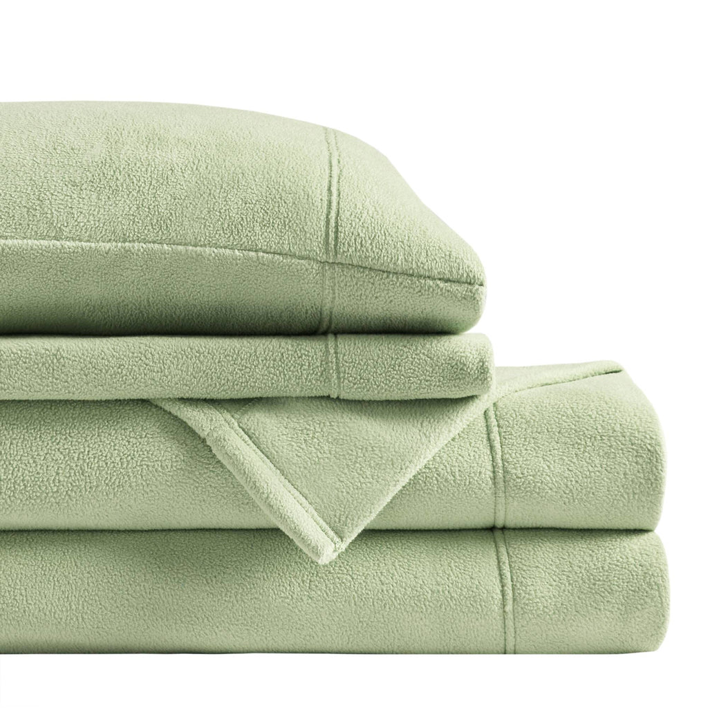 Bed Sheet Set, Micro Fleece, Machine-Washable Care for Everyday Bedroom Comfort and Guest Rooms, 6 Sizes and 15 Colors image 10