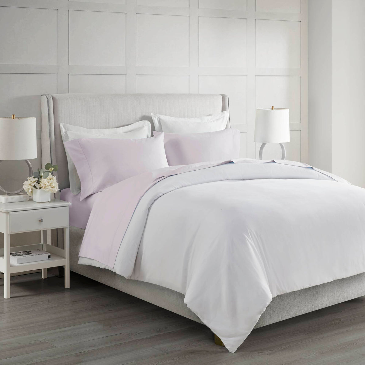 Bed Sheet Set, 500 Thread Count Egyptian Cotton Deep Pocket, Machine-Washable Care for Everyday Bedroom Comfort and Guest Rooms image 10