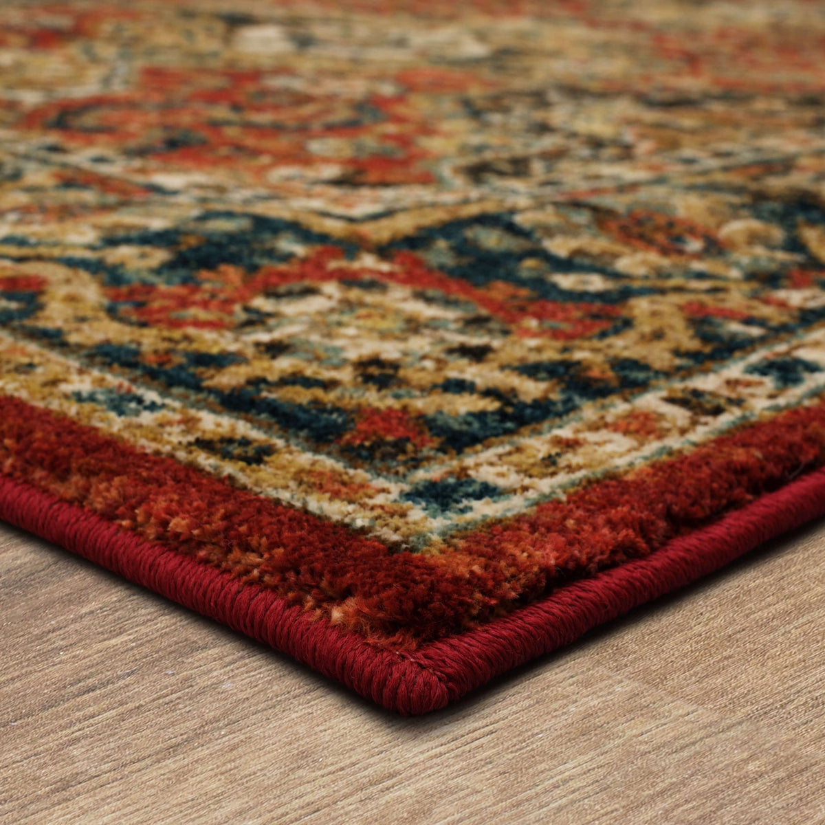 Area Rug, Spice Market Dhahar Garnet for Hallways, Dining Spaces and Home Decor, 5 Size Options image 10