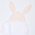 Kids Hooded Towel, Percale Bunny Ears and Piped Edges for Kids Bath Routines, Bathroom Drying and Everyday Towel Use, 2 Color Options image 10