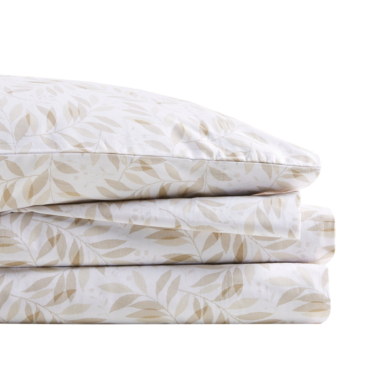 Bed Sheet Set, 200 Thread Count Printed Cotton, Breathable Construction, Machine-Washable Care for Master Bedrooms, Guest Beds and Daily Use image 10