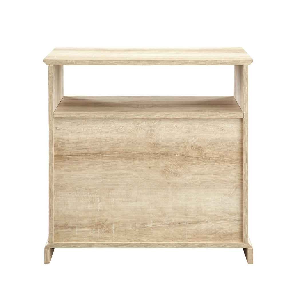 Nightstand, Clyde Classic 2 Drawer Side Table for Bedside Storage, Bedroom Organization and Guest Rooms, 2 Color Options image 11