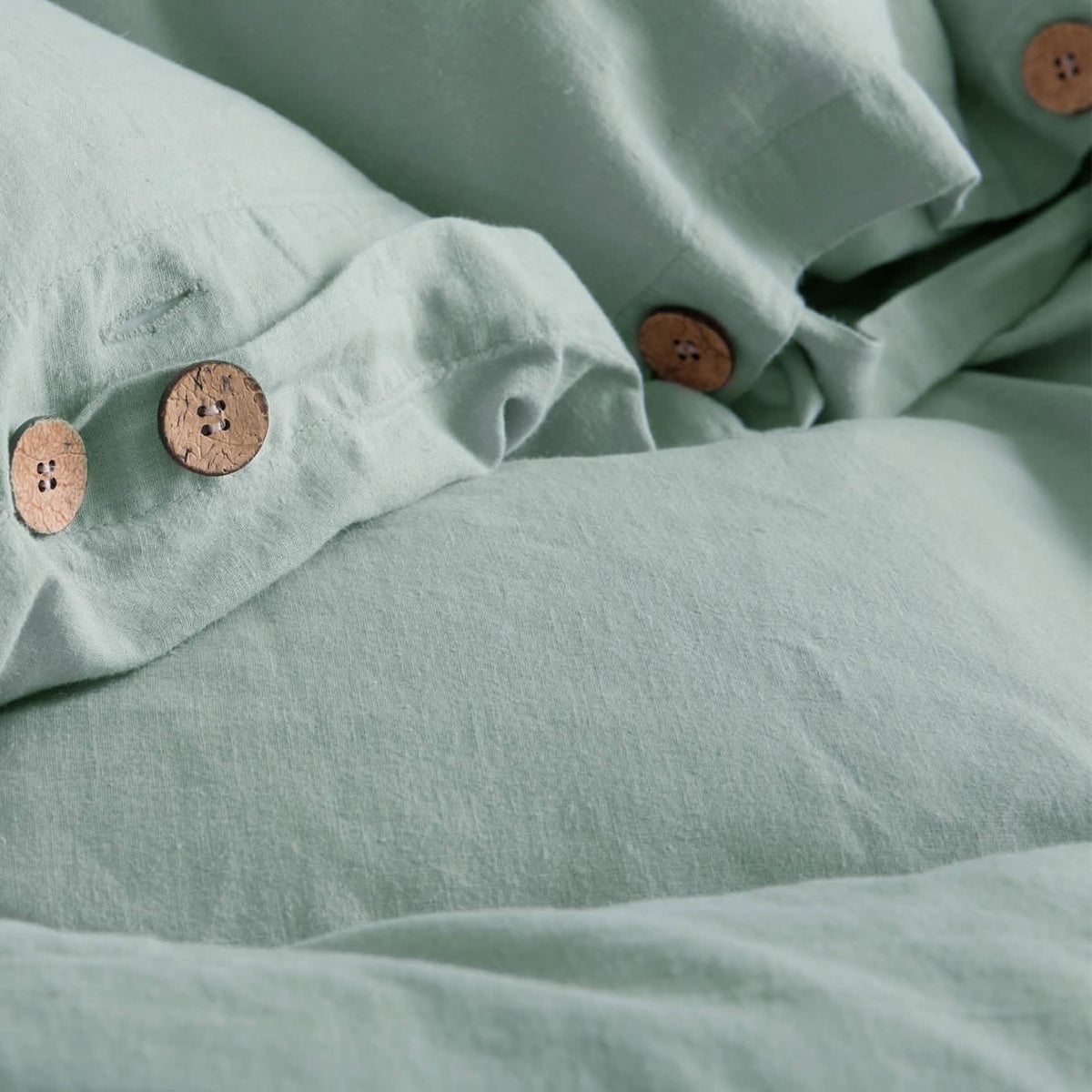 Duvet Cover Set, Cotton Linen Hybrid, Lightweight Design, Breathable Construction for Bedroom Bedding Refresh and Everyday Comfort image 11