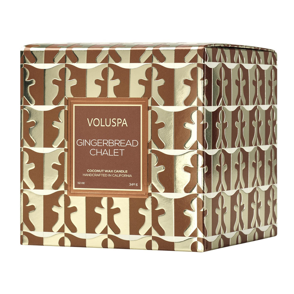 Decorative Candle, Gingerbread Chalet Classic Luxe for Entryways, Mantels and Everyday Home Ambience image 11