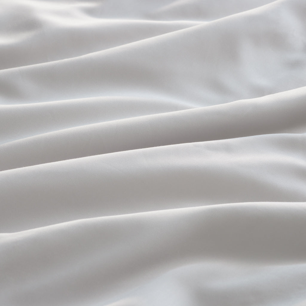 Bed Sheet Set, Organic Bamboo Sateen, Cooling Comfort for Everyday Bedroom Comfort and Guest Rooms, 5 Sizes and 15 Colors image 11