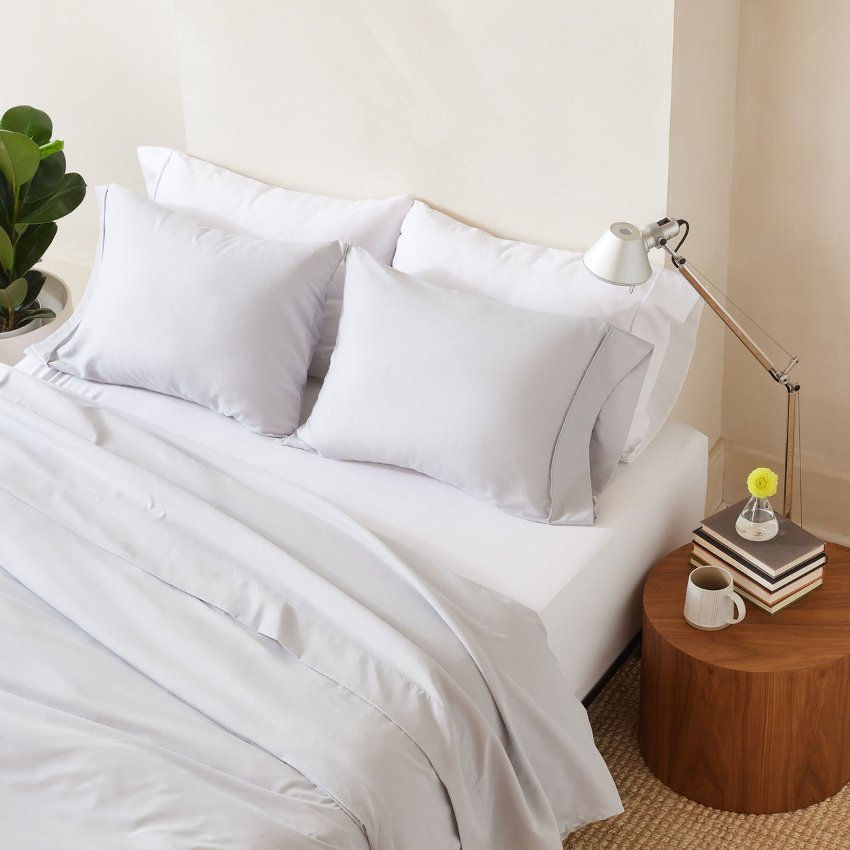 Duvet Cover Set, Machine-Washable Care, Hypoallergenic Comfort for Guest Rooms and Everyday Bedroom Styling, 4 Sizes and 12 Colors image 11