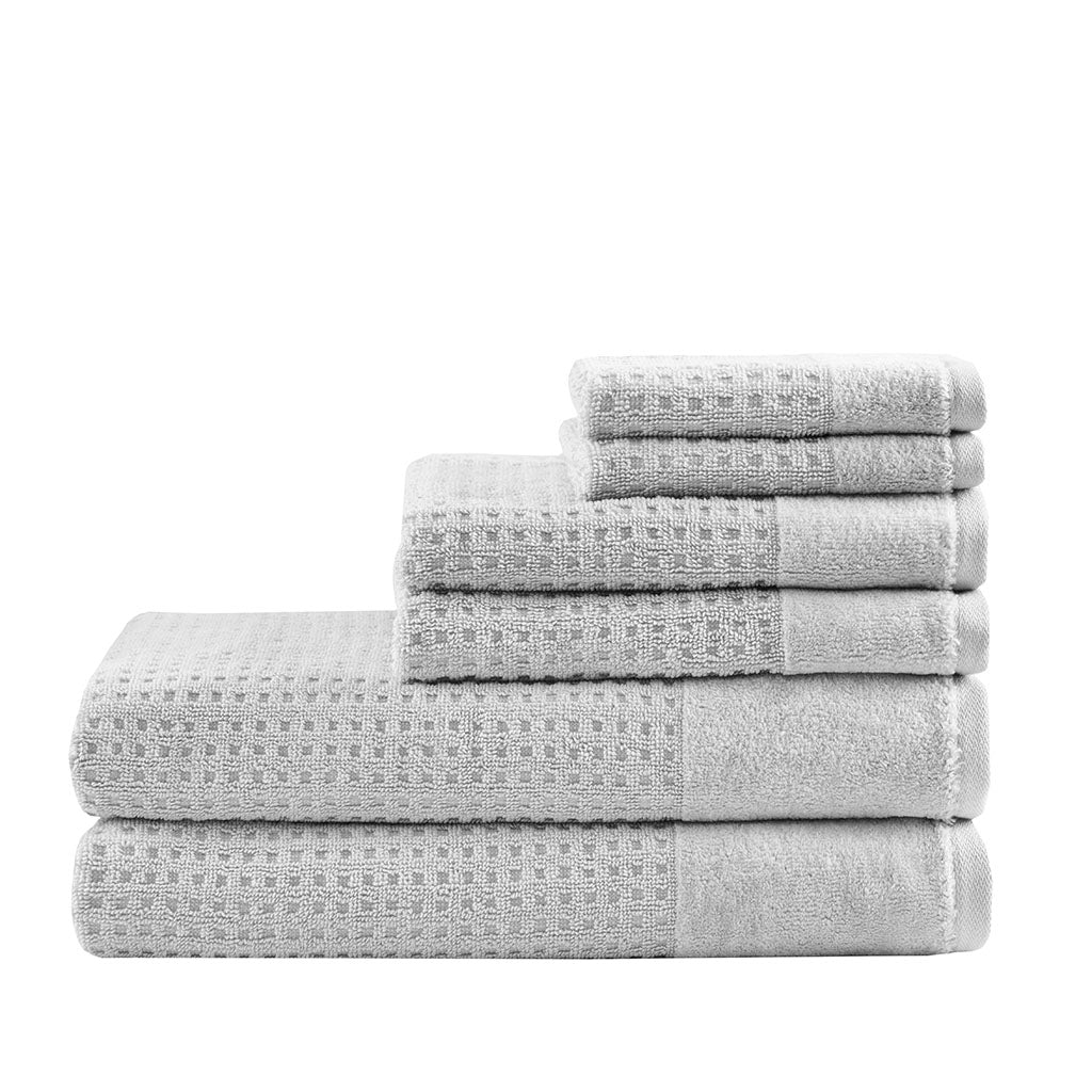 Bath Linen, Spa Waffle Cotton Waffle Jacquard, Lightweight Design, Machine-Washable Care for Home Bathrooms and Everyday Care image 11