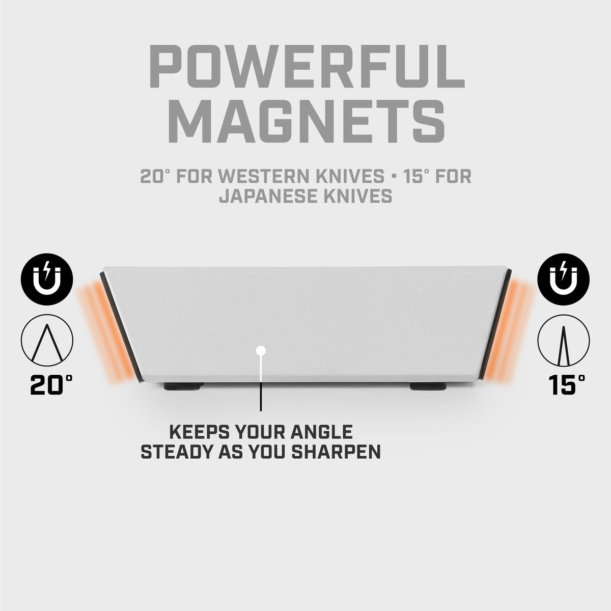 Rolling Knife Sharpener, Pro Bundle Diamond Set Arctic Grey for Kitchen Prep, Cooking and Countertop Use image 11