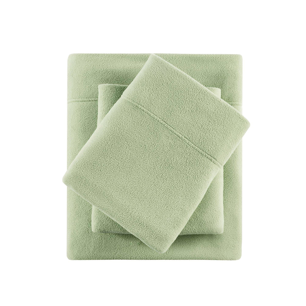 Bed Sheet Set, Micro Fleece, Machine-Washable Care for Everyday Bedroom Comfort and Guest Rooms, 6 Sizes and 15 Colors image 11