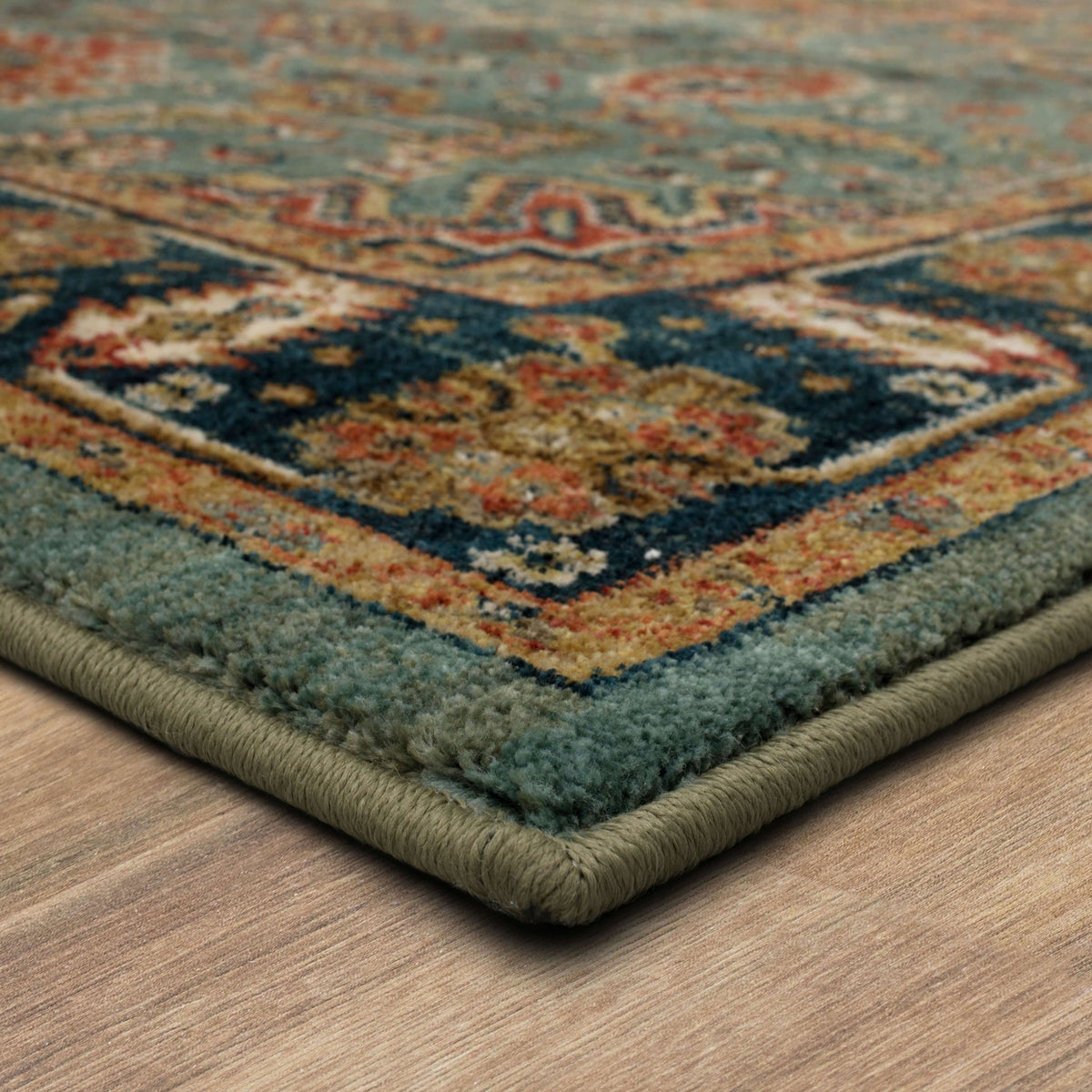 Area Rug, Spice Market Deir Aquamarine for Living Rooms, Bedrooms and Entryways, 6 Size Options image 11