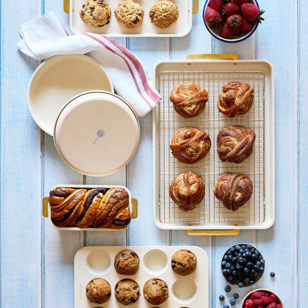 Baking Sheet, Reserve 13" x 18" Half Pan Cream for Sheet Pan Meals, Pastries and Home Baking image 11