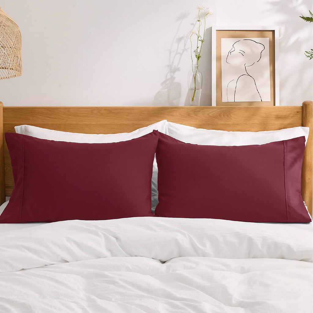 Decorative Pillow Sham, Fade and Stain Resistant Microfiber for Guest Rooms, Headboards and Everyday Bedroom Decor, 4 Sizes and 18 Colors image 11