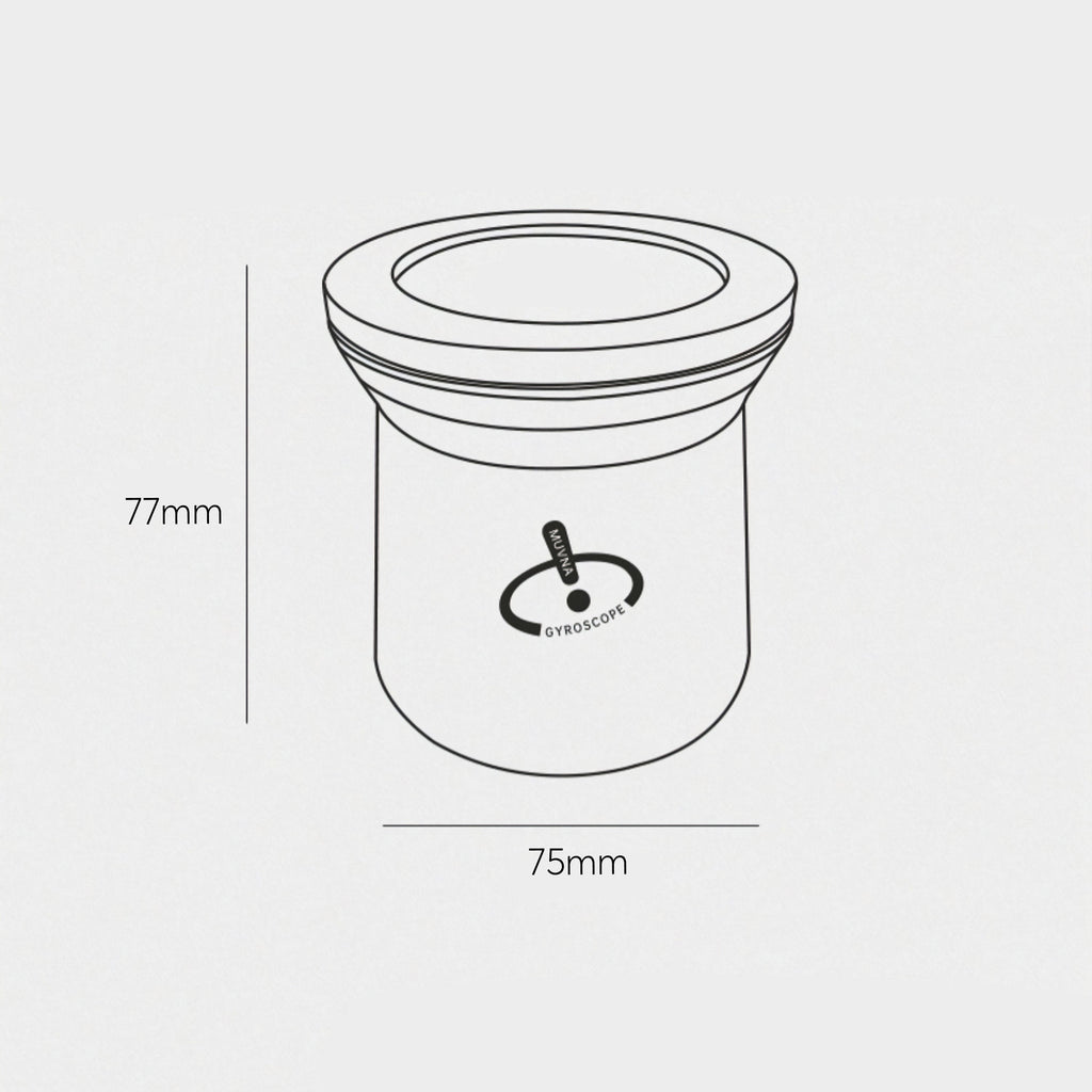 Drinkware, Stainless Steel Magnetic Dosing Cup 58MM for Kitchen Tables, Workspaces and Daily Hydration, 3 Color Options image 11